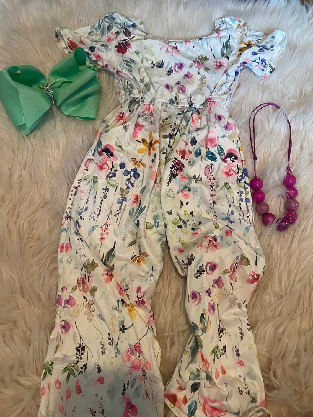 Fun Floral Romper